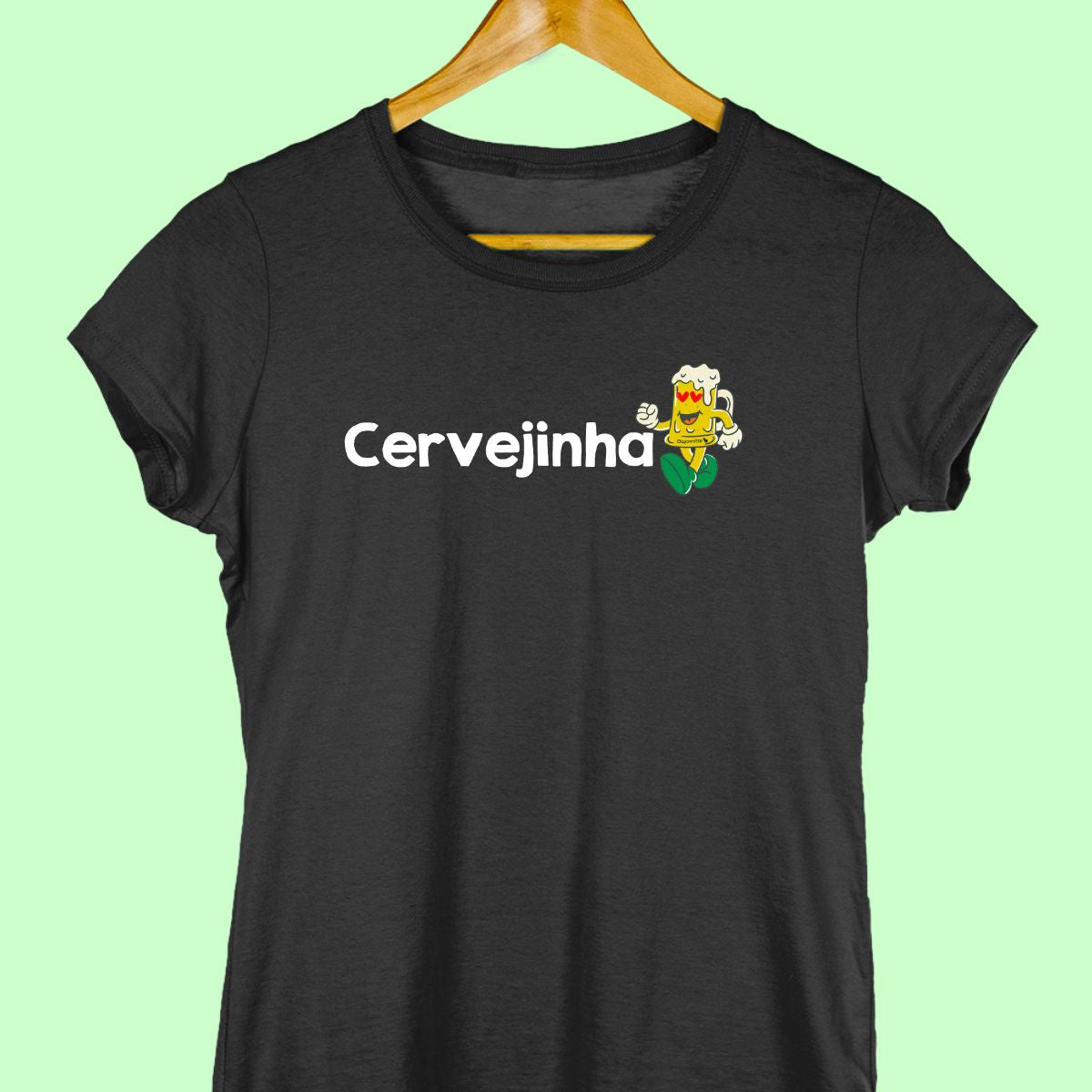 CAMISETA CASAL 02 - NÃO VIVO SEM CERVEJINHA