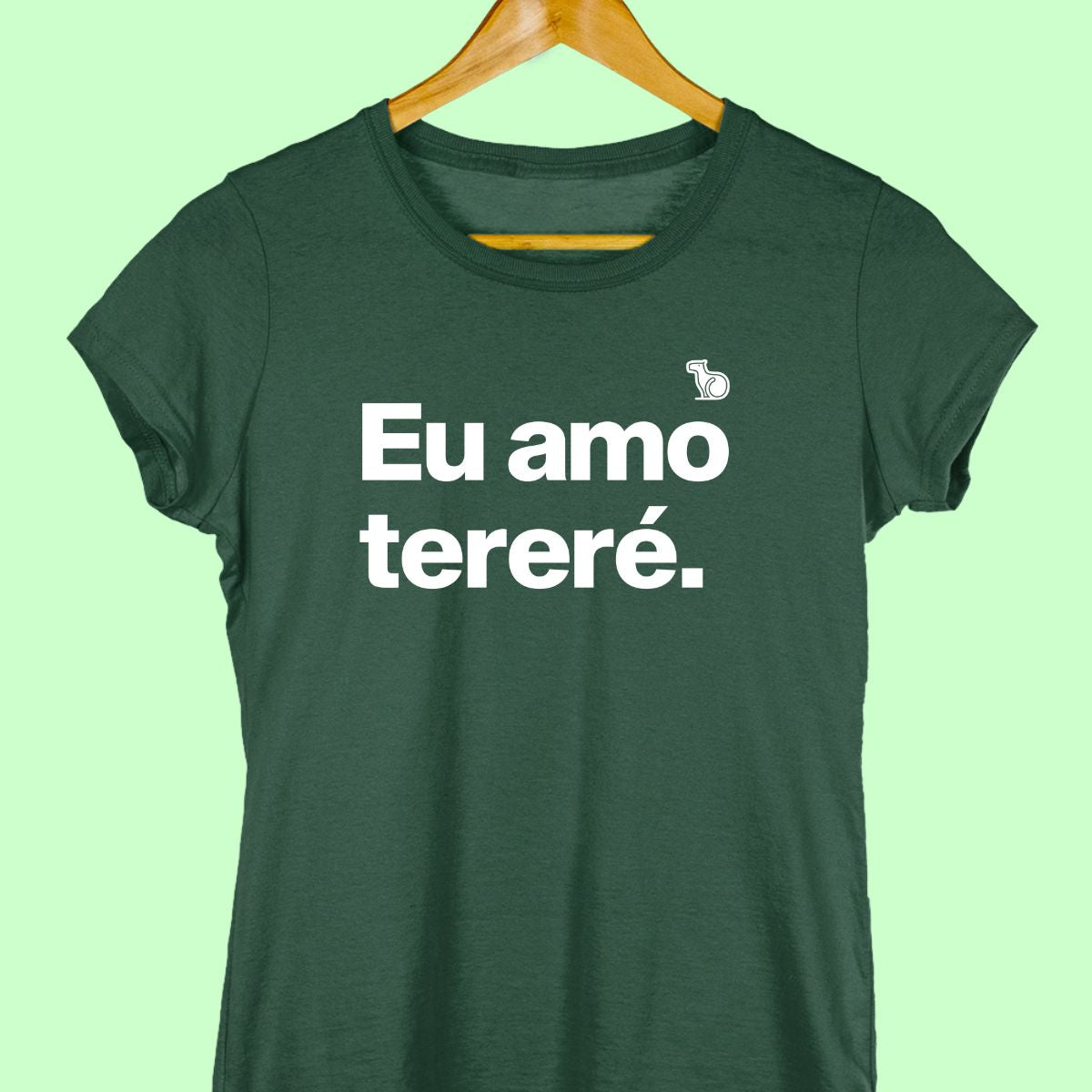 CAMISETA CASAL 01 - EU AMO TERERÉ