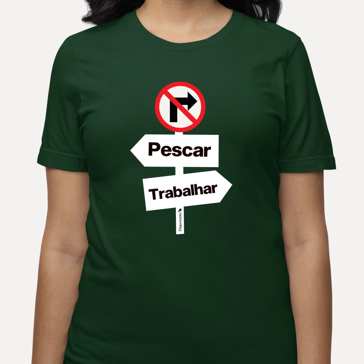 CAMISETA PROIBIDO TRABALHAR