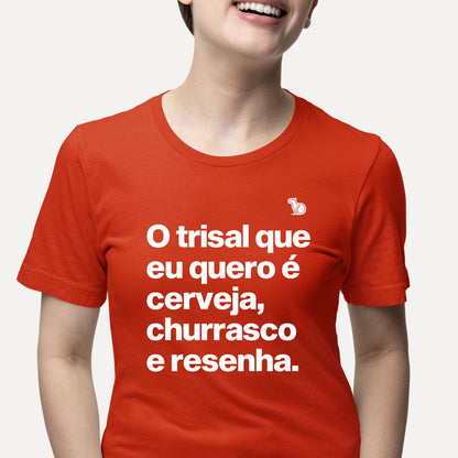 CAMISETA CERVEJA CHURRASCO E RESENHA