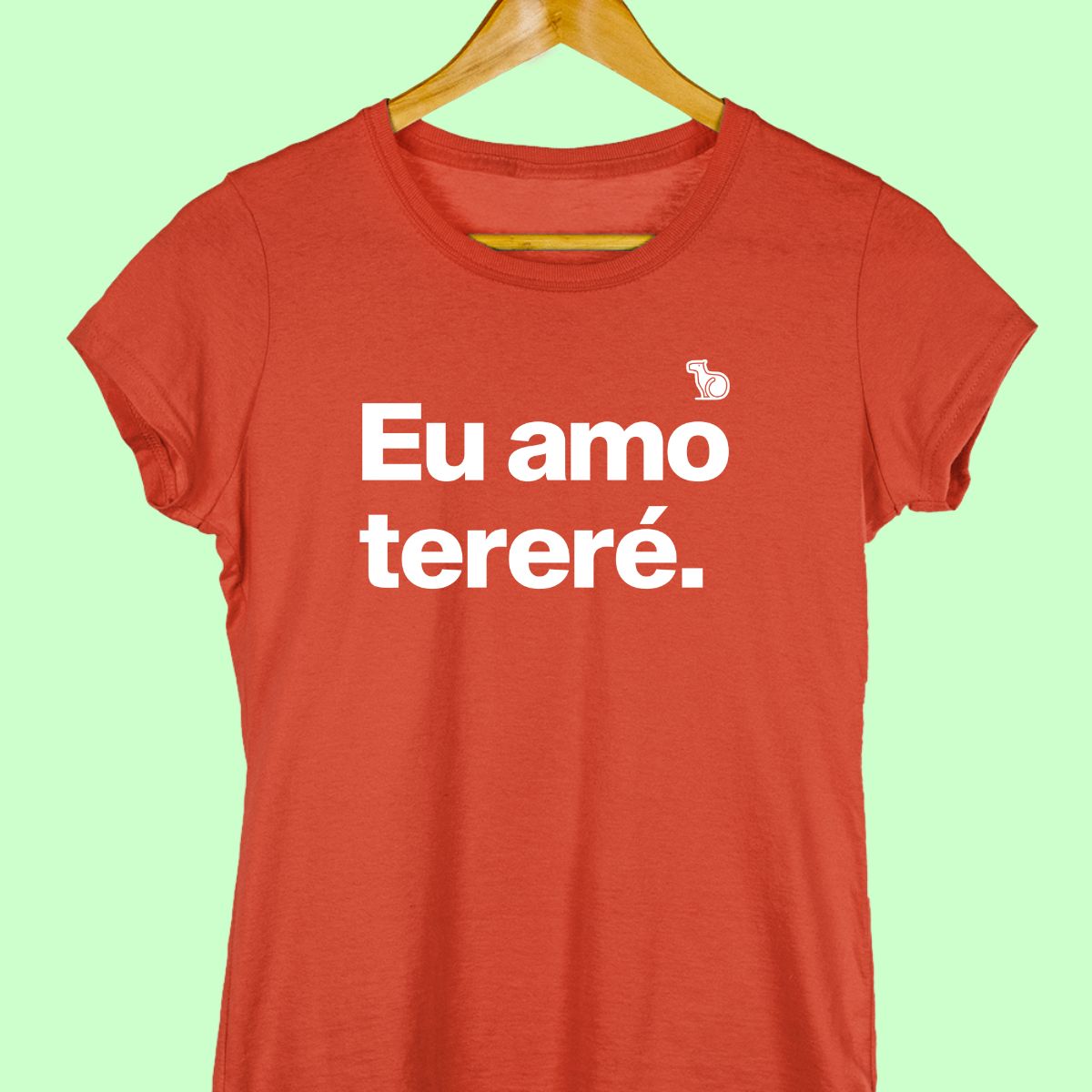 CAMISETA CASAL 01 - EU AMO TERERÉ