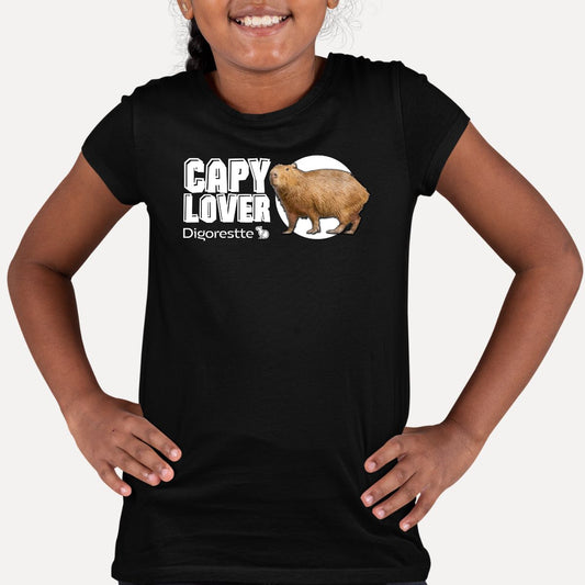 CAMISETA INFANTIL CAPY LOVER