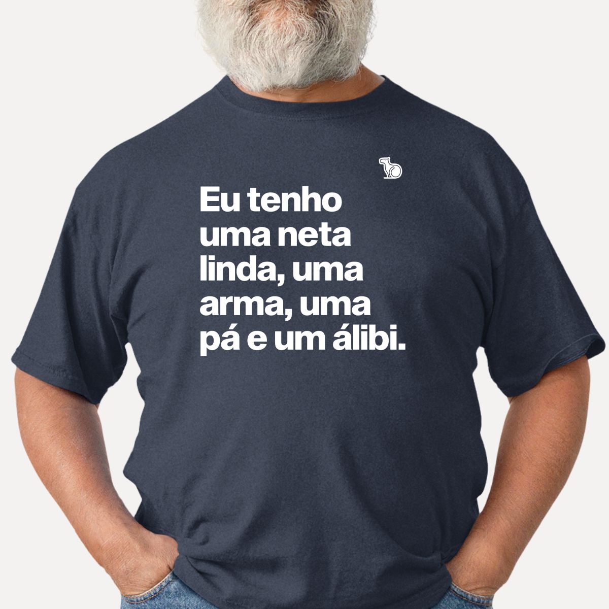 CAMISETA AVÔ COM ÁLIBI - NETA