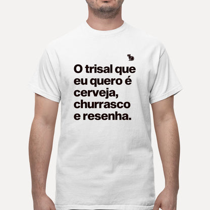 CAMISETA CERVEJA CHURRASCO E RESENHA