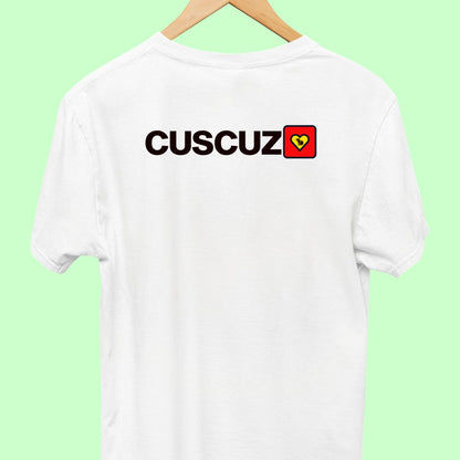 CAMISETA CASAL 02 - EU AMO CUSCUZ