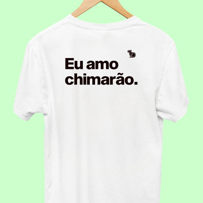 CAMISETA CASAL 01 - EU AMO CHIMARRÃO