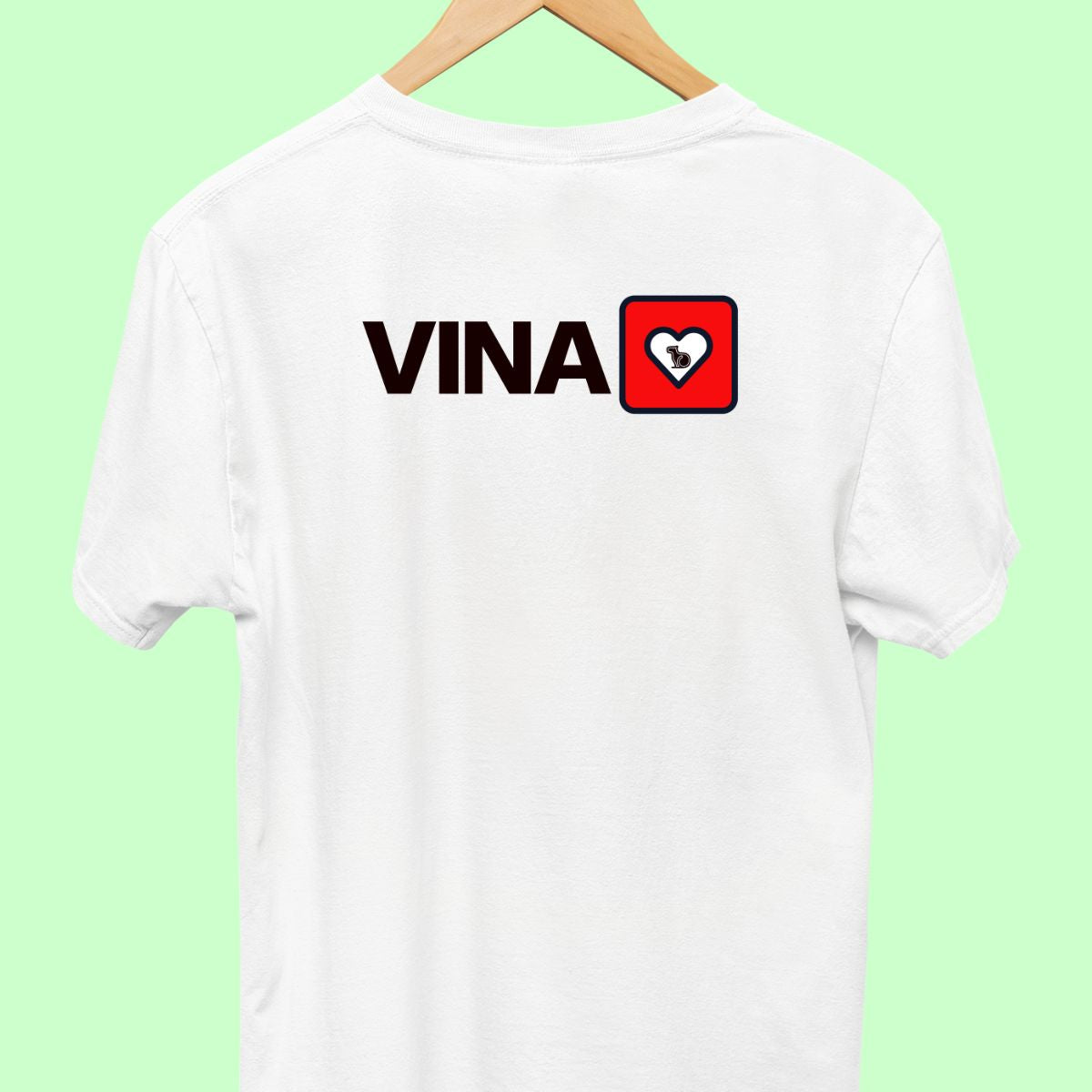 CAMISETA CASAL 02 - EU AMO VINA