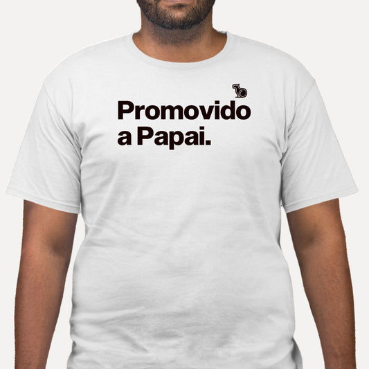 CAMISETA PROMOVIDO A PAPAI