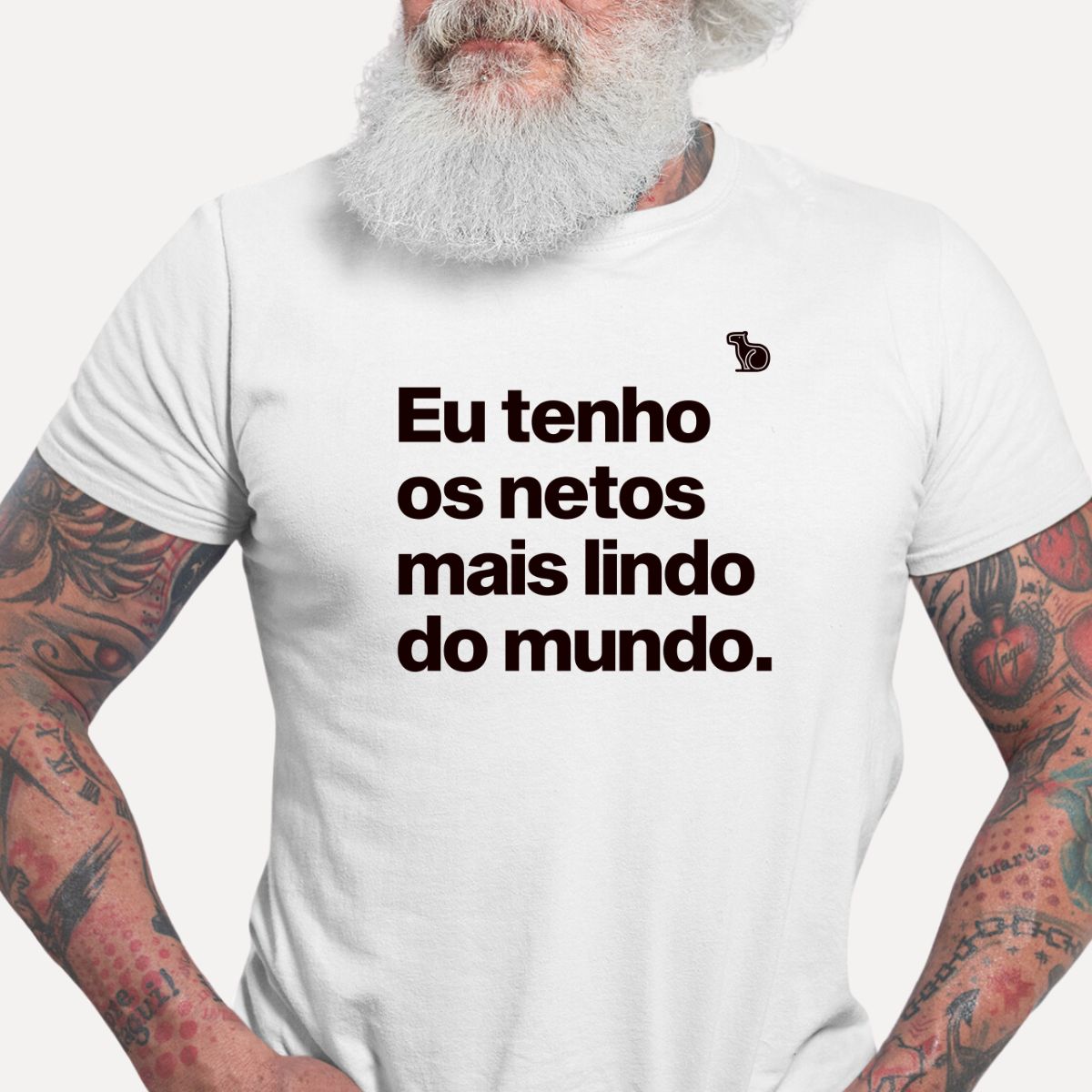 CAMISETA EU TENHO OS NETOS MAIS LINDOS