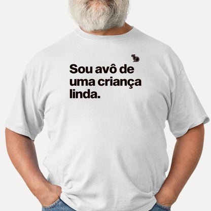 CAMISETA AVÔ DE UMA CRIANÇA LINDA