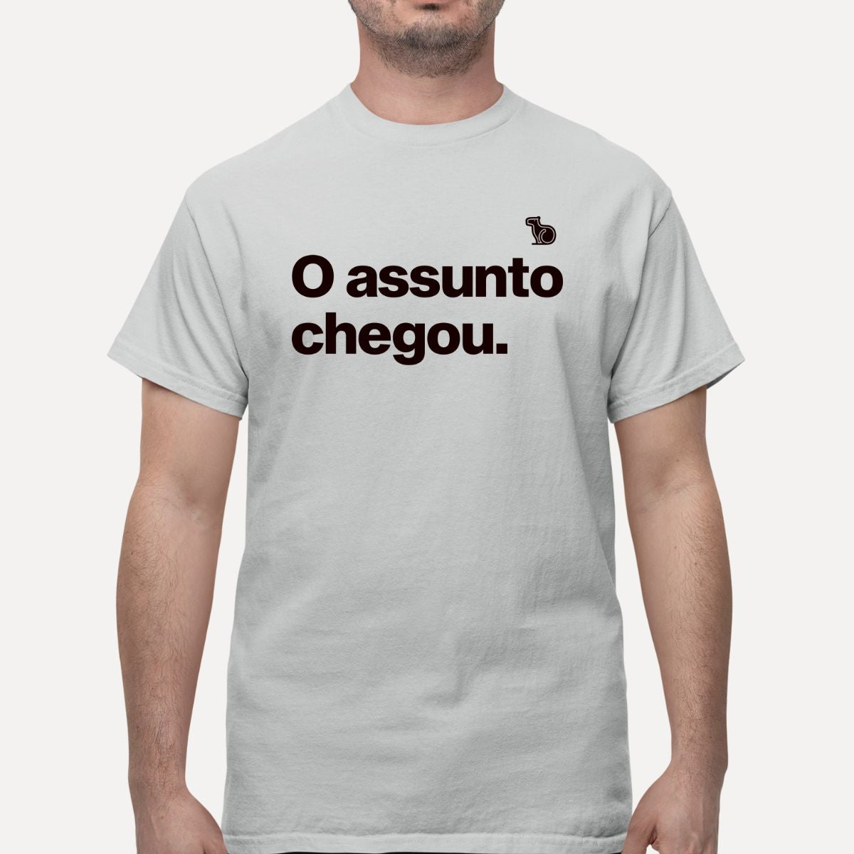 CAMISETA O ASSUNTO CHEGOU