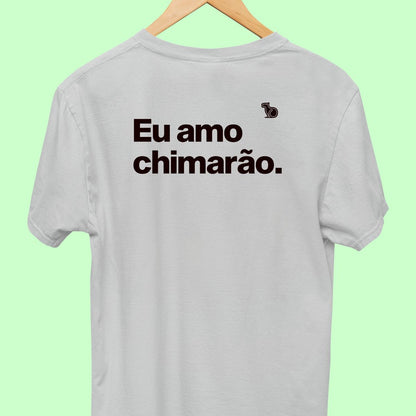 CAMISETA CASAL 01 - EU AMO CHIMARRÃO