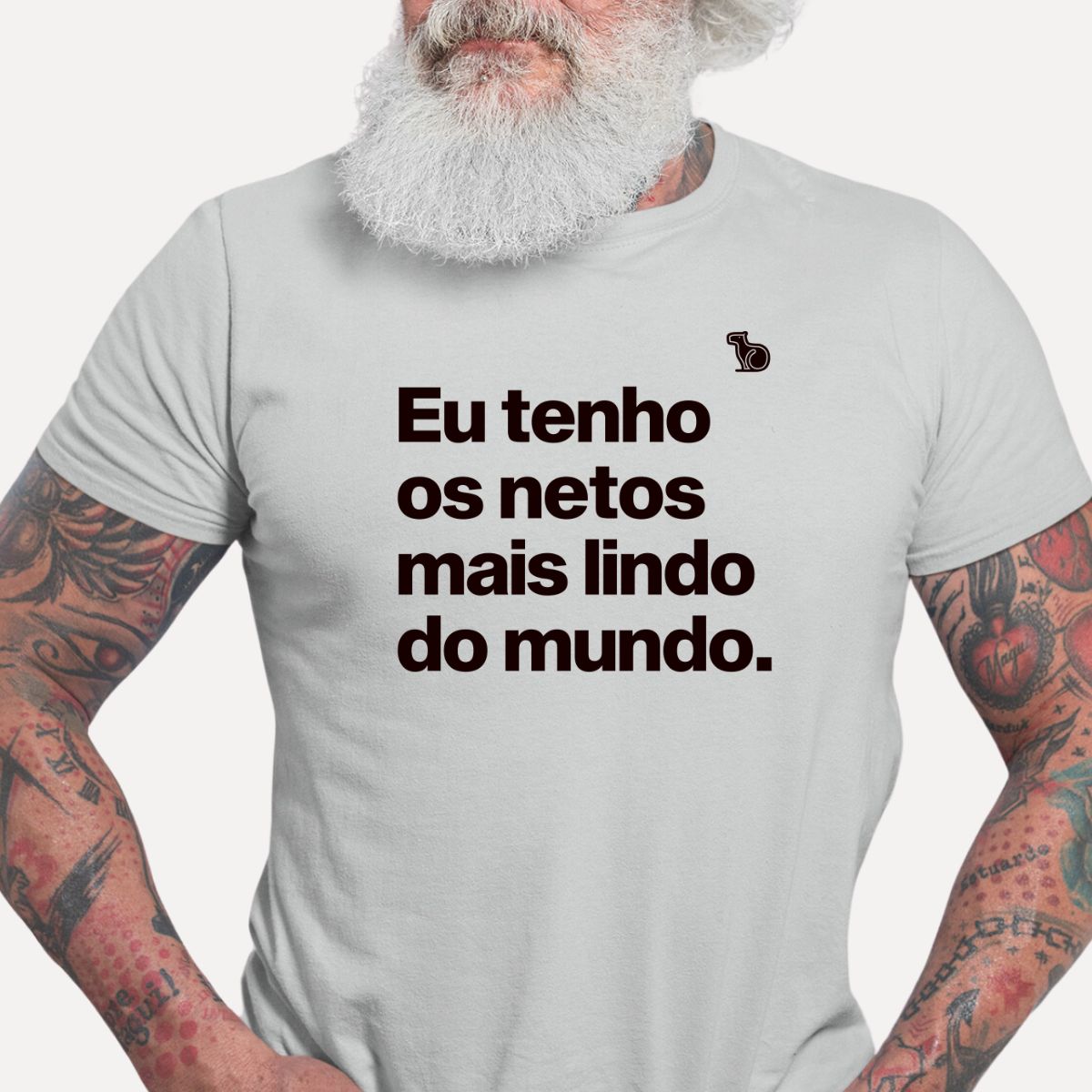 CAMISETA EU TENHO OS NETOS MAIS LINDOS