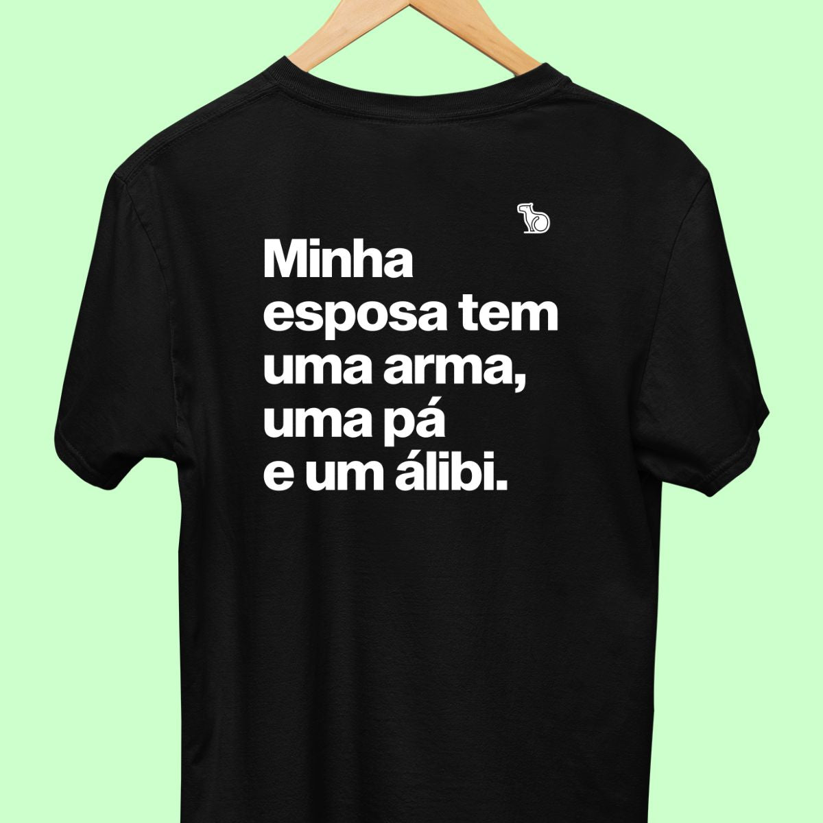 CAMISETA ESPOSA COM ÁLIBI