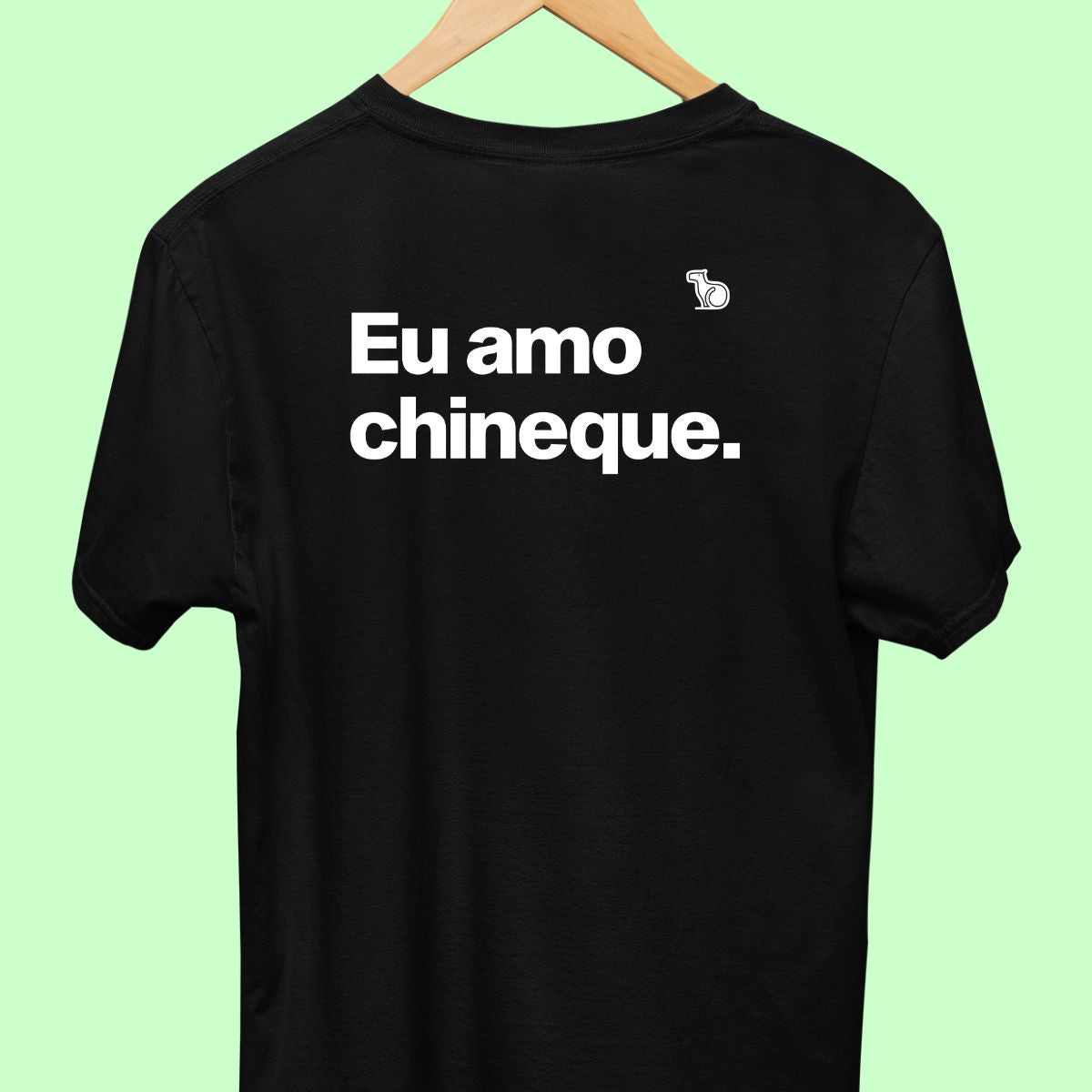 CAMISETA CASAL 01 - EU AMO CHINEQUE