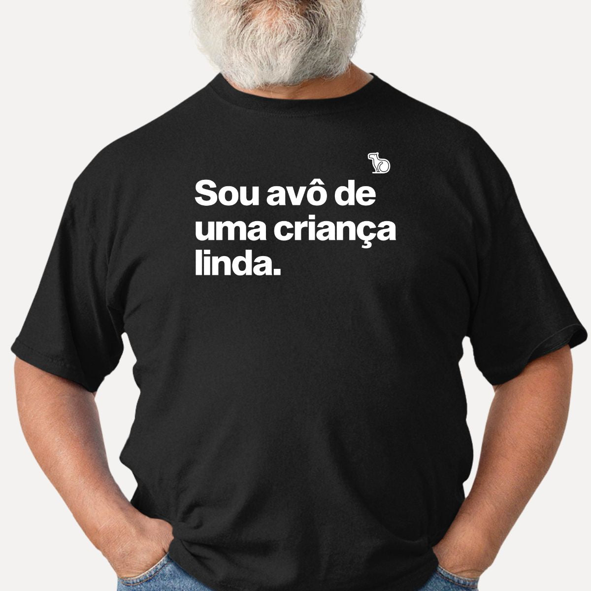 CAMISETA AVÔ DE UMA CRIANÇA LINDA