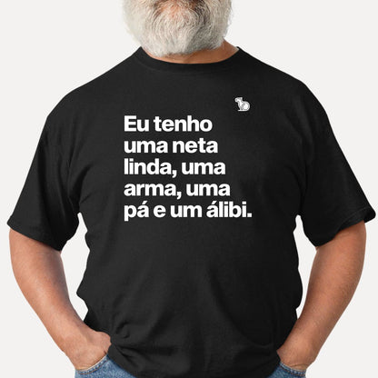 CAMISETA AVÔ COM ÁLIBI - NETA