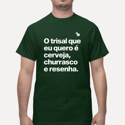 CAMISETA CERVEJA CHURRASCO E RESENHA