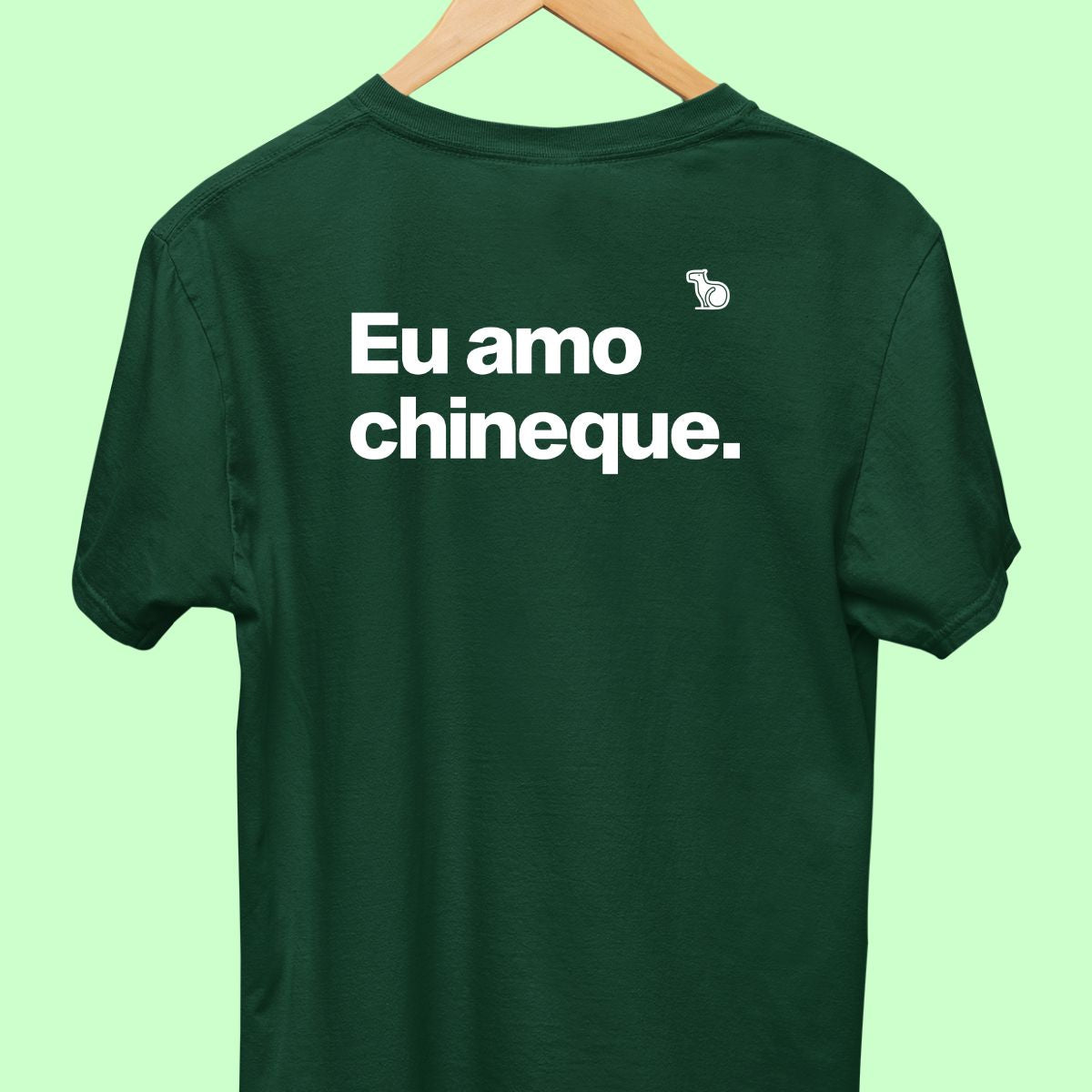 CAMISETA CASAL 01 - EU AMO CHINEQUE