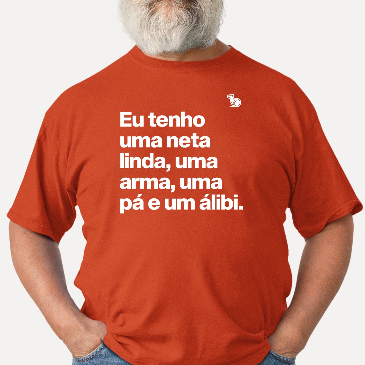 CAMISETA AVÔ COM ÁLIBI - NETA