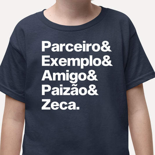 CAMISETA INFANTIL PERSONALIZADA COM PALAVRAS