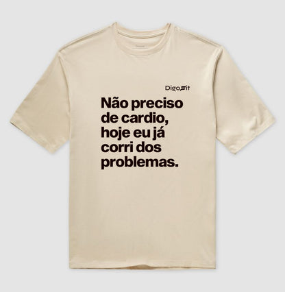 OVERSIZED ACADEMIA HOJE EU CORRI DOS PROBLEMAS