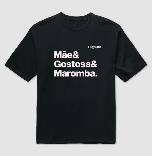 OVERSIZED ACADEMIA MÃE GOSTOSA E MAROMBA