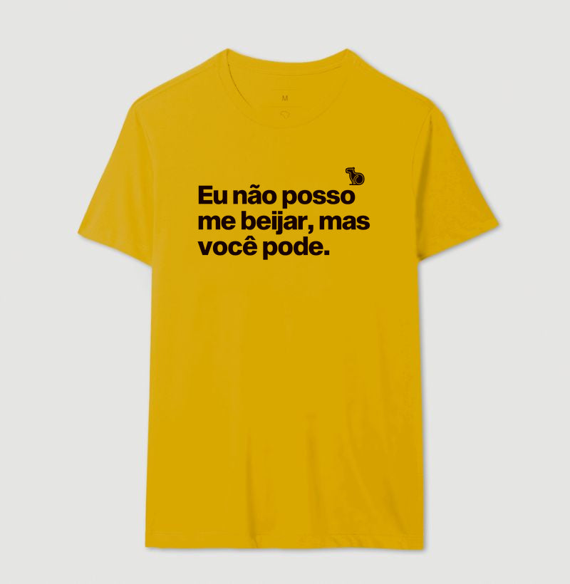 CAMISETA CARNAVAL VOCÊ PODE ME BEIJAR