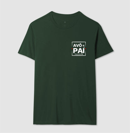 CAMISETA AVÔ É PAI AO QUADRADO