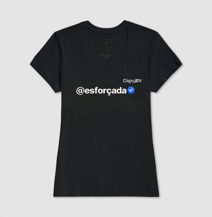 CAMISETA ACADEMIA VERIFICADA COMO ESFORÇADA