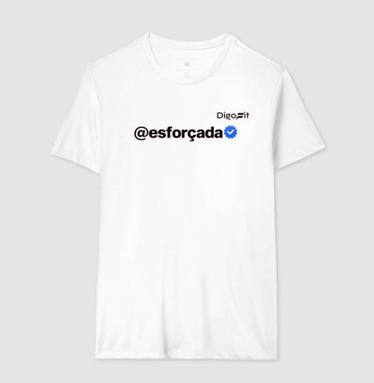 CAMISETA ACADEMIA VERIFICADA COMO ESFORÇADA