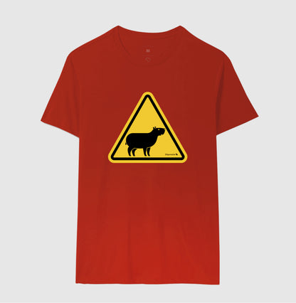 CAMISETA CUIDADO CAPIVARA