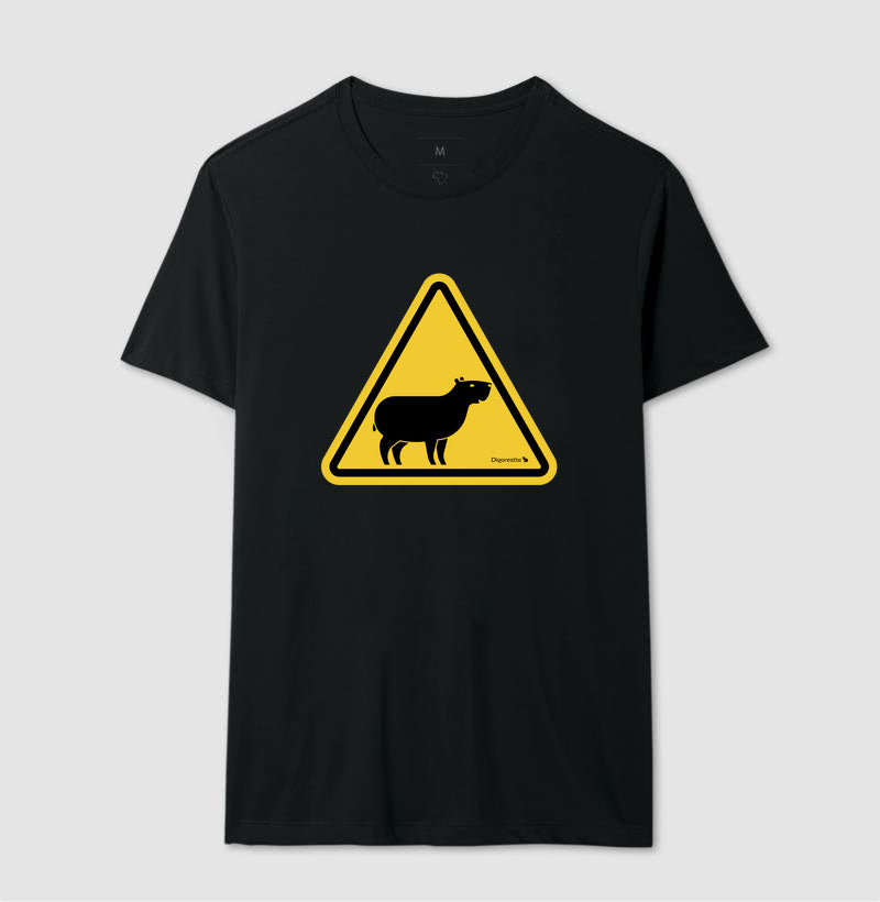 CAMISETA CUIDADO CAPIVARA