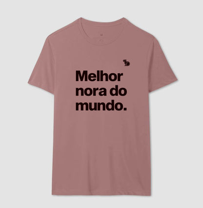 CAMISETA MELHOR NORA DO MUNDO