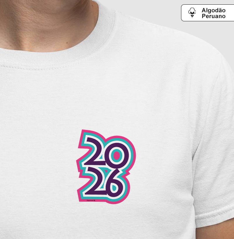 CAMISETA ALGODÃO PERUANO ANO NOVO