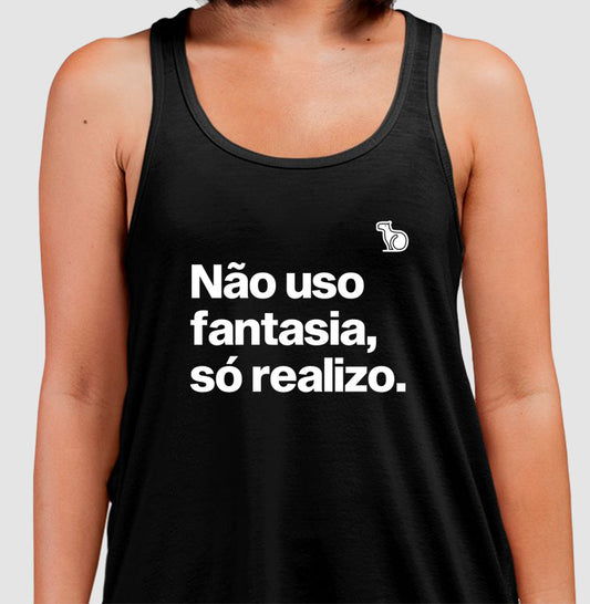 CAMISETA REGATA CARNAVAL NÃO USO FANTASIA