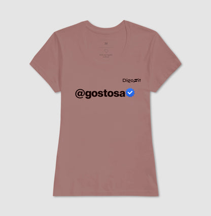 CAMISETA ACADEMIA VERIFICADA COMO UMA GOSTOSA