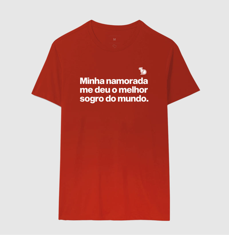 CAMISETA MELHOR SOGRO DO MUNDO