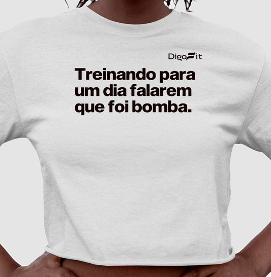 TREINANDO PARA FALAREM QUE FOI BOMBA