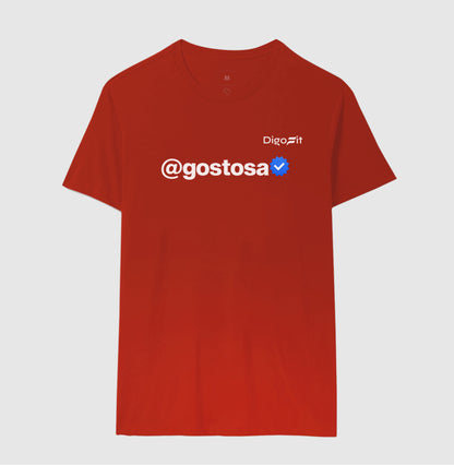 CAMISETA ACADEMIA VERIFICADA COMO UMA GOSTOSA