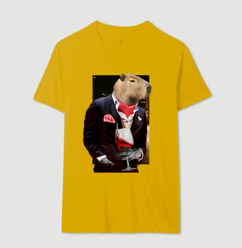 CAMISETA CAPIVARA ELEGANTE