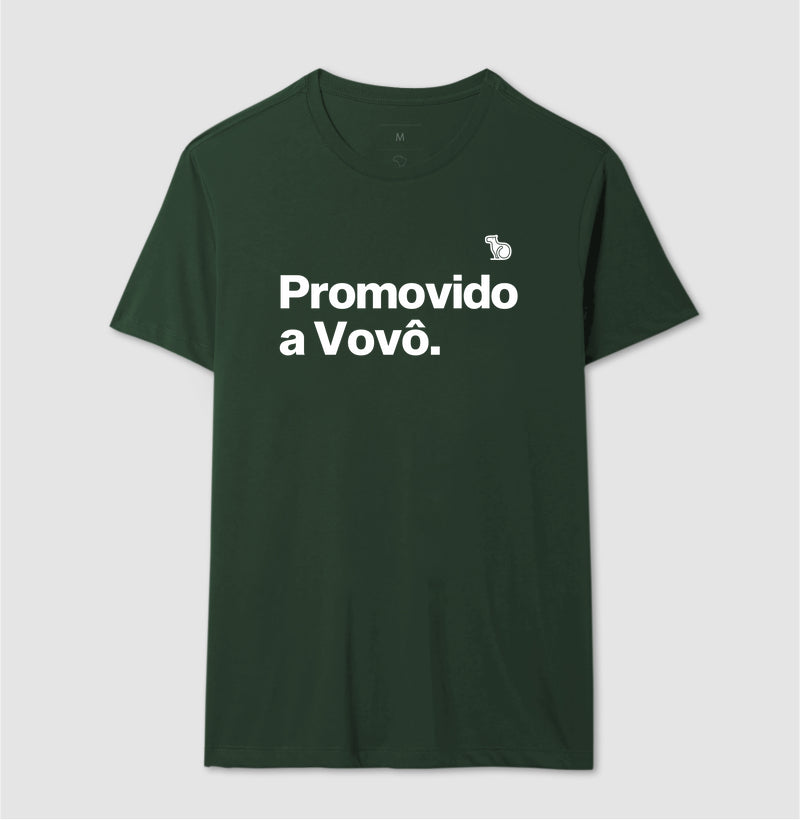 CAMISETA PROMOVIDO A VOVÔ