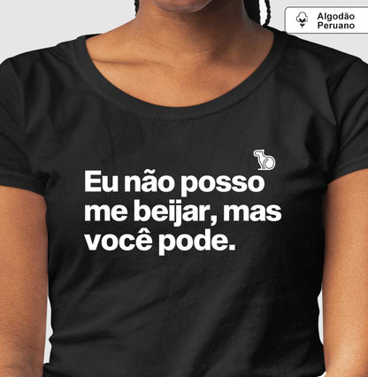 CAMISETA PRIME CARNAVAL VOCÊ PODE ME BEIJAR