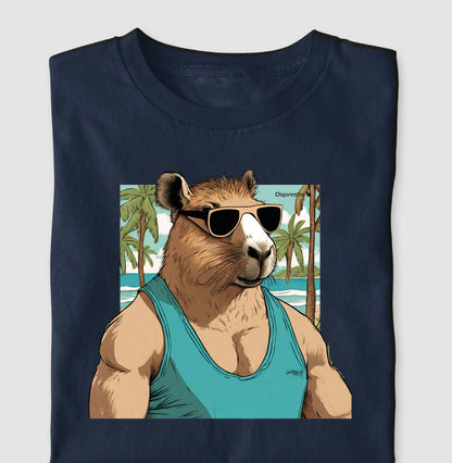 CAMISETA / PRIME / OVERSIZED CAPYBARA SUN