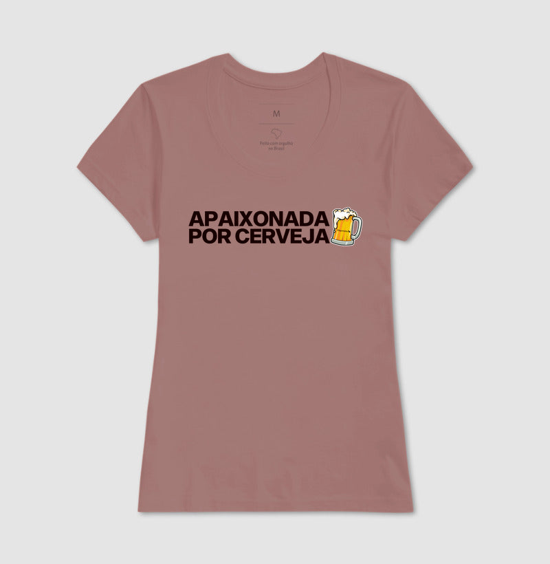 CAMISETA CASAL APAIXONADA POR CERVEJA