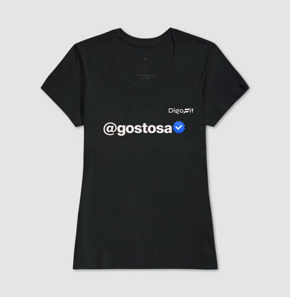 CAMISETA ACADEMIA VERIFICADA COMO UMA GOSTOSA