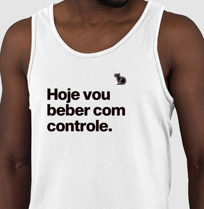 KIT CAMISETAS CASAL CARNAVAL HOJE VOU BEBER COM CONTROLE