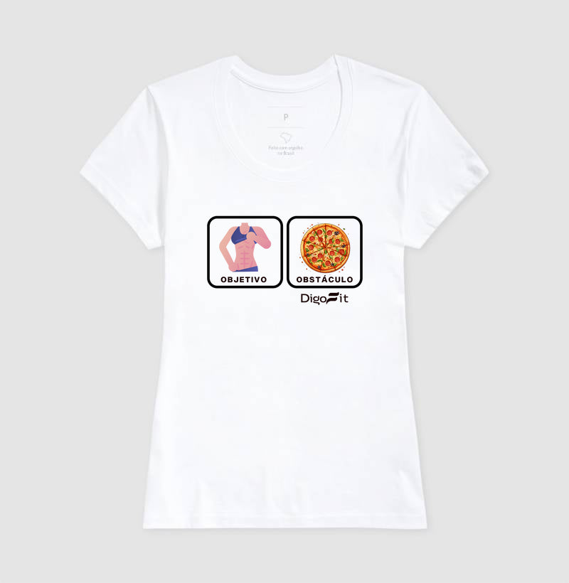 CAMISETA ACADEMIA OBJETIVO X OBSTÁCULO