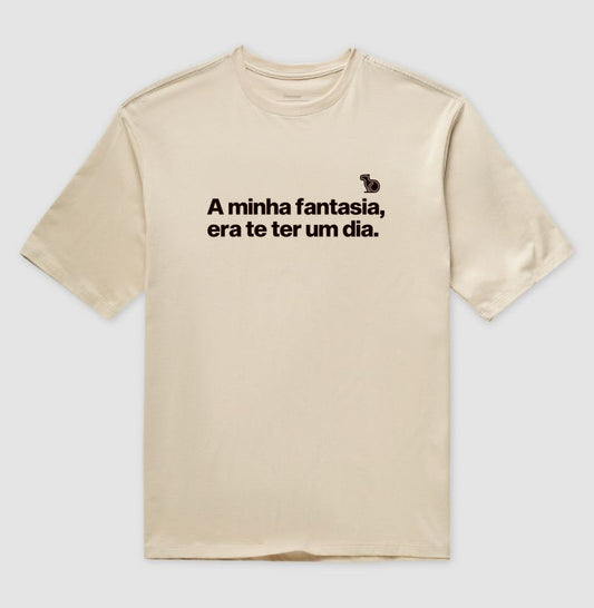 CAMISETA OVERSIZED CARNAVAL MINHA FANTASIA