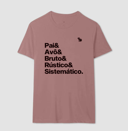 CAMISETA AVÔ BRUTO RÚSTICO SISTEMÁTICO